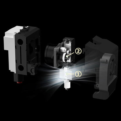 QIDI TECH X-Max 3 3D Printer, Auto Levelling, 600mm/s Printing Speed, Flexible HF Board, Chamber Circulation Fan, Filament Detection, Dryer Box, 325*325*315mm