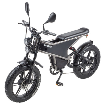 RANDRIDE DM711 Electric Bike, 1000W*2 Motor, 48V 20Ah Battery, 20*4.0 inch Fat Tires, 45km/h Max Speed, 60km Range, Shimano Mechanical Brake, Dual Shock Suspension, LCD Display, 7 Speed