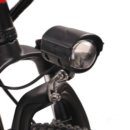 RANDRIDE YA20 Electric Bike 500W Motor 40km/h Max Speed 48V 12.8Ah Battery 80-90 Max Range 20*1.95&#39;&#39; CST Tires 120kg Load Shimano 7 Speed