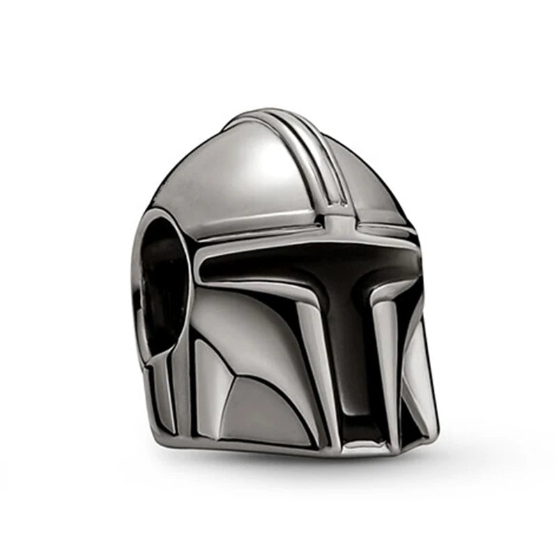 Nové 925 Sterling Silver Módní Dámské korálky s přívěskem Wolf Head Dumbo Vhodné pro náramek Pandora Náhrdelník DIY jemné šperky