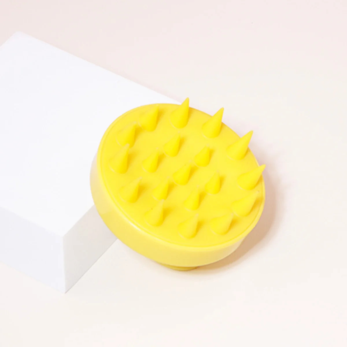 Štětec na šampon, masážní kartáč na pokožku hlavy, kartáč na exfoliaci pokožky hlavy do sprchy, suché a mokré dvojúčelové, vhodné pro muže i ženy