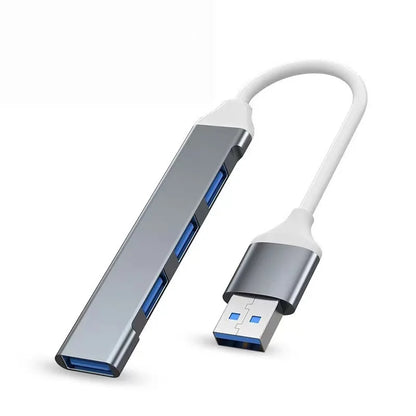 USB HUB 3.0 Extender 4portový splitter adaptér OTG Dokovací stanice pro telefon Macbook Pro 13 15 Air PC Laptop Computer Hub