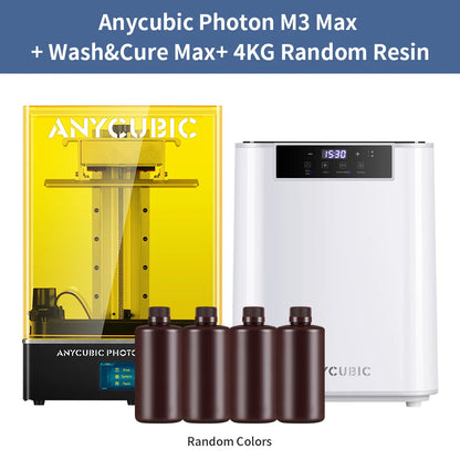 ANYCUBIC Photon M3 Max LCD 3D tiskárna 13" 7K monochromatická obrazovka 3D tisk s vysokým rozlišením a automatickou pryskyřicí