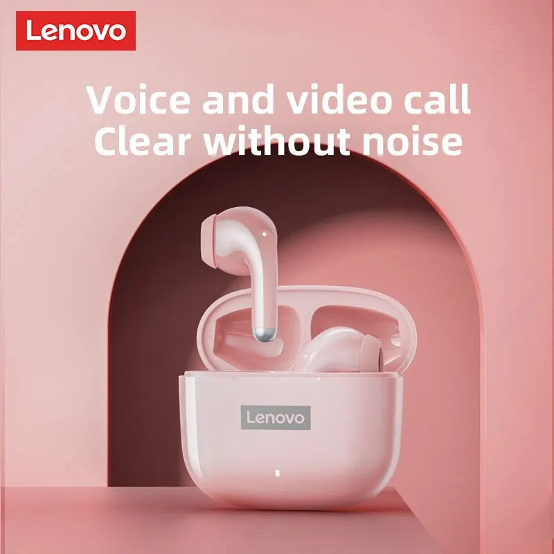 Sluchátka Lenovo LP40 Pro Bluetooth 5.3 Bezdrátová sportovní sluchátka Vodotěsná sluchátka s mikrofonem a dotykovým ovládáním TWS Headset