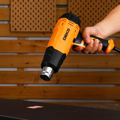 DEKO DKHG06 2000W horkovzdušná pistole 2 Nastavení teploty 3 Příslušenství Pokročilá elektrická horkovzdušná pistole Elektrické nářadí