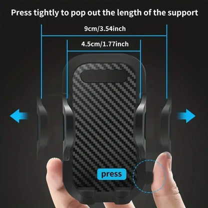 Držák telefonu do auta Multifunkční přístrojová deska Čelní sklo Držák ventilace Přísavka Držák telefonu GPS pro iPhone Samsung Xiaomi Univerzální