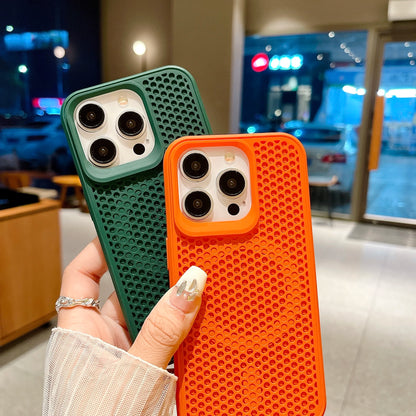 Síťka pro odvod tepla pro Magsafe magnetické bezdrátové nabíjecí pouzdro pro iPhone 16 15 14 Plus 13 12 11 Pro Max Breathable Cover