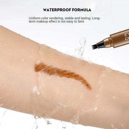 4bodová tužka na obočí Voděodolná tužka na obočí Vodotěsná tužka na obočí Přírodní make-up Dlouhotrvající make-up Módní tužka na obočí