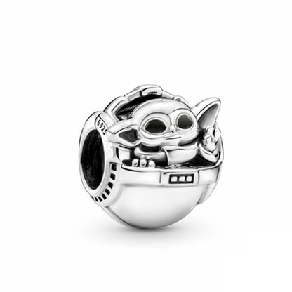 Disney Stitch Marvel Rescuer Korálky Star Charms Wars pro originální Pandora 925 mincovní stříbro náramek náhrdelník pro ženy šperky