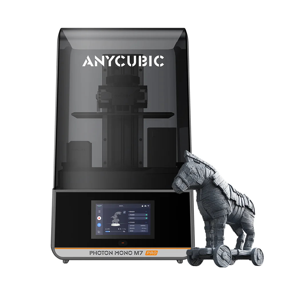ANYCUBIC Photon Mono M7 Pro UV Resin 3D tiskárna 10'' 14K LCD 3D tiskárna s automatickým doplňováním pryskyřice Vysoká rychlost tisku 223