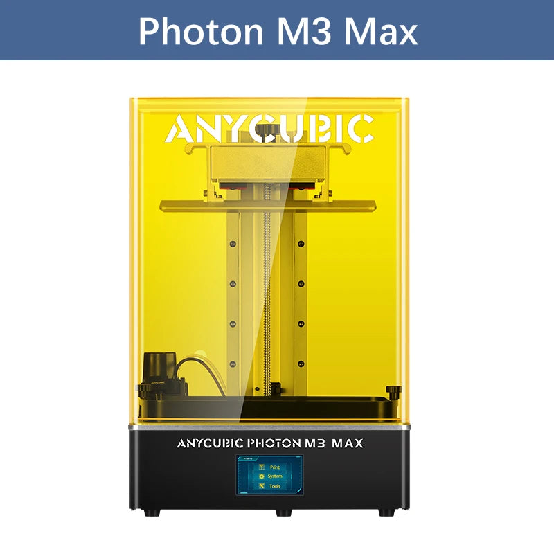 ANYCUBIC Photon M3 Max LCD 3D tiskárna 13" 7K monochromatická obrazovka 3D tisk s vysokým rozlišením a automatickou pryskyřicí
