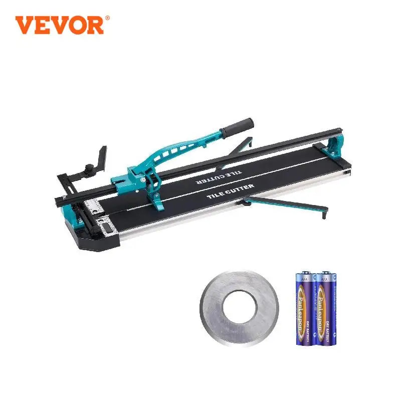 Ruční řezačka dlaždic VEVOR Laserové polohování s jednoduchými kolejnicemi s podpěrnými nožičkami Profesionální tlačný nůž na řezání keramického porcelánu