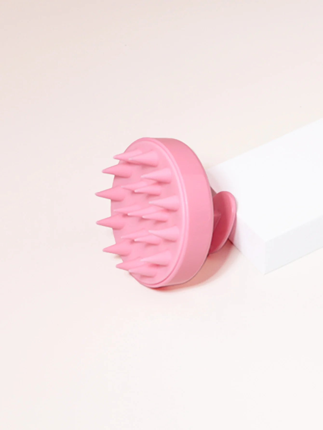 Štětec na šampon, masážní kartáč na pokožku hlavy, kartáč na exfoliaci pokožky hlavy do sprchy, suché a mokré dvojúčelové, vhodné pro muže i ženy