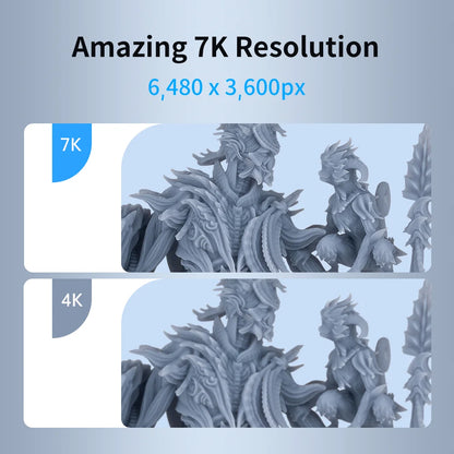 ANYCUBIC Photon M3 Max LCD 3D tiskárna 13" 7K monochromatická obrazovka 3D tisk s vysokým rozlišením a automatickou pryskyřicí