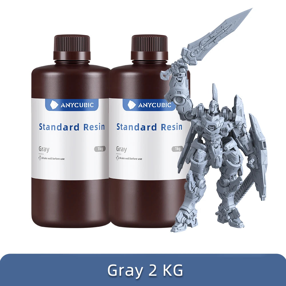 ANYCUBIC 405nm UV pryskyřice pro Photon 3D tiskárnu Photon Mono X tiskový materiál LCD UV citlivý Normální 1kg Tekutina