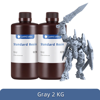 ANYCUBIC 405nm UV pryskyřice pro Photon 3D tiskárnu Photon Mono X tiskový materiál LCD UV citlivý Normální 1kg Tekutina