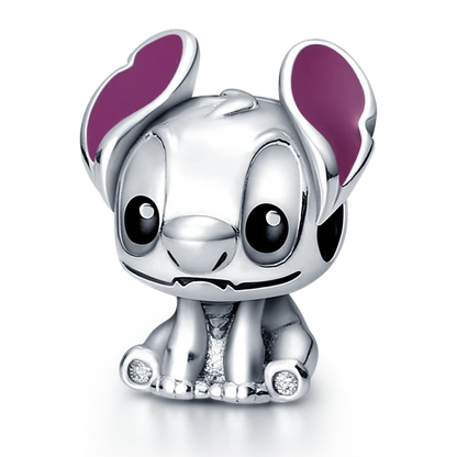 Nové 925 Sterling Silver Módní Dámské korálky s přívěskem Wolf Head Dumbo Vhodné pro náramek Pandora Náhrdelník DIY jemné šperky