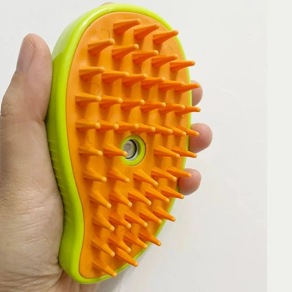 Kočka Pes Parní kartáč Elektrický sprej Vodní sprej Kotě Hřeben pro mazlíčky Měkká silikonová depilace Kočky Kartáč na vlasy do koupele Potřeby pro péči o vlasy