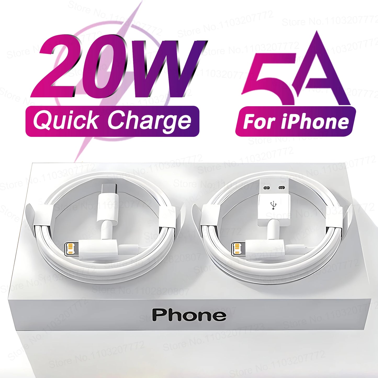 PD 20W kabel pro rychlé nabíjení 1M 2M Pro Apple iPhone 11 13 12 14 Pro Max Plus USB C datové kabely Rychlé nabíjení Příslušenství k telefonu