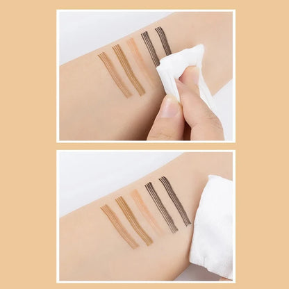 4bodová tužka na obočí Voděodolná tužka na obočí Vodotěsná tužka na obočí Přírodní make-up Dlouhotrvající make-up Módní tužka na obočí