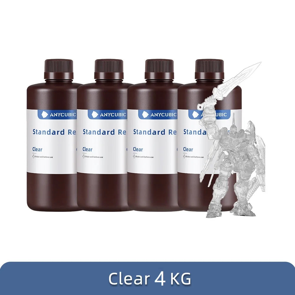 ANYCUBIC 405nm UV pryskyřice pro Photon 3D tiskárnu Photon Mono X tiskový materiál LCD UV citlivý Normální 1kg Tekutina