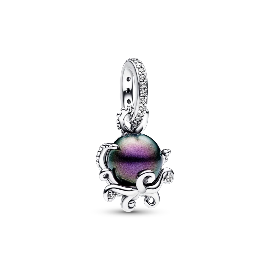 Nové 925 Sterling Silver Módní Dámské korálky s přívěskem Wolf Head Dumbo Vhodné pro náramek Pandora Náhrdelník DIY jemné šperky