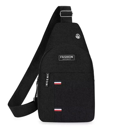 Náprsní taška Pánská crossbody taška na jedno rameno Velkokapacitní Outdoorová móda pro sport a volný čas Malá taška přes rameno Velká kapacita