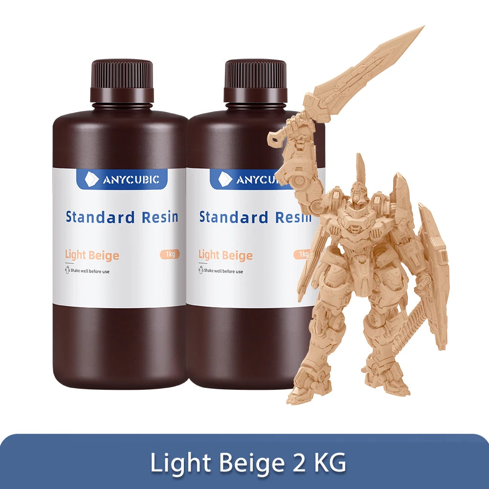 ANYCUBIC 405nm UV pryskyřice pro Photon 3D tiskárnu Photon Mono X tiskový materiál LCD UV citlivý Normální 1kg Tekutina