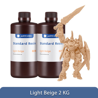 ANYCUBIC 405nm UV pryskyřice pro Photon 3D tiskárnu Photon Mono X tiskový materiál LCD UV citlivý Normální 1kg Tekutina