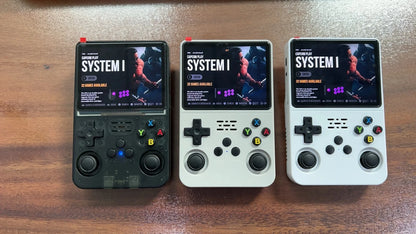 Nová kapesní herní konzole R36s open source Linux 3,5palcová obrazovka IPS ruční 128GB video přehrávač Vánoční dárek