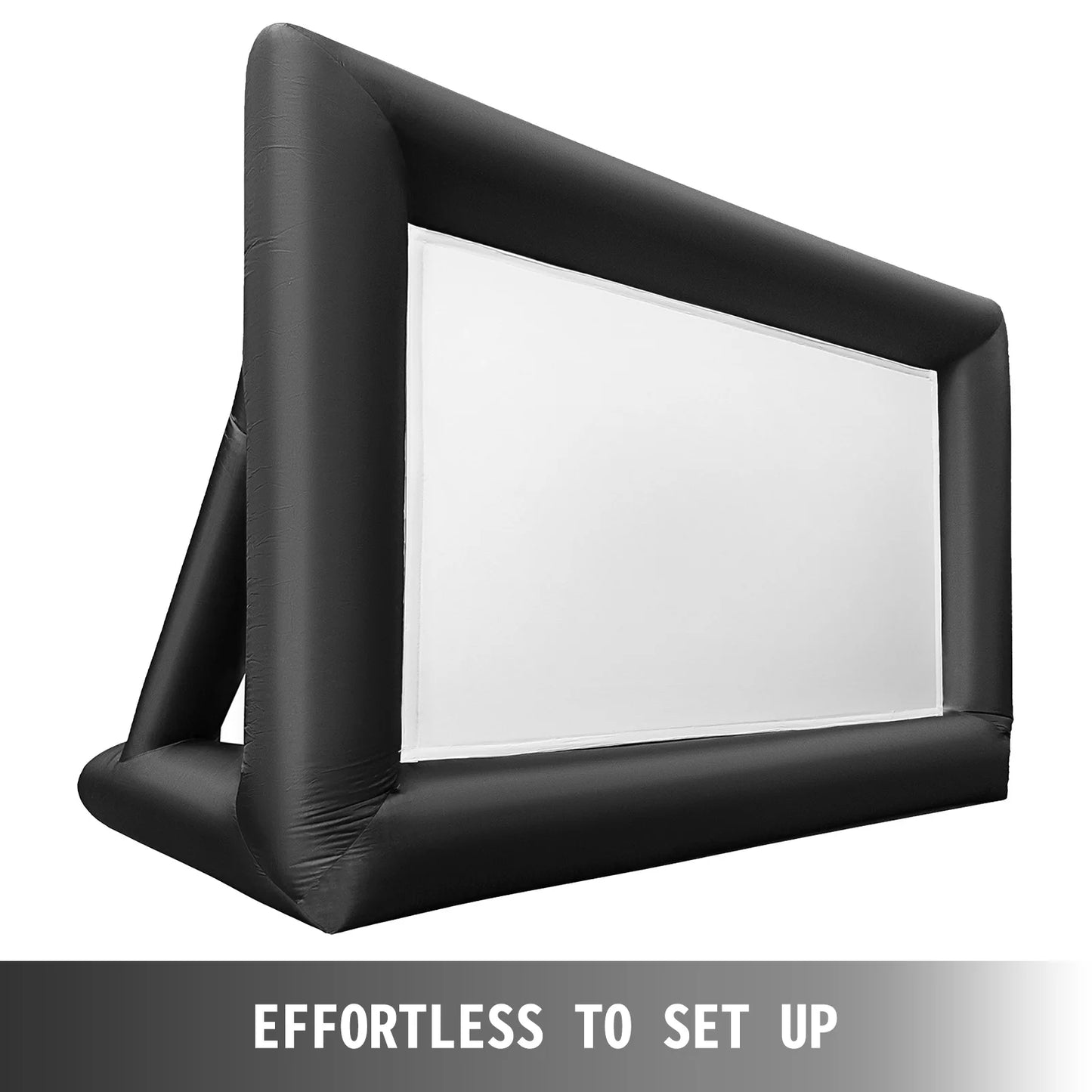 VEVOR 5Mx3M nafukovací filmový projektor Obrazovka Oxford látkový materiál Velká plocha displeje Domácí kino pro venkovní kempování