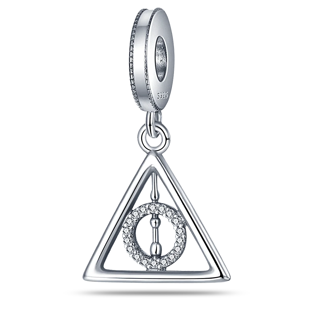 Nové 925 Sterling Silver Módní Dámské korálky s přívěskem Wolf Head Dumbo Vhodné pro náramek Pandora Náhrdelník DIY jemné šperky