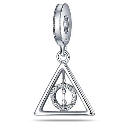 Nové 925 Sterling Silver Módní Dámské korálky s přívěskem Wolf Head Dumbo Vhodné pro náramek Pandora Náhrdelník DIY jemné šperky