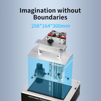 ANYCUBIC Photon M3 Max LCD 3D tiskárna 13" 7K monochromatická obrazovka 3D tisk s vysokým rozlišením a automatickou pryskyřicí
