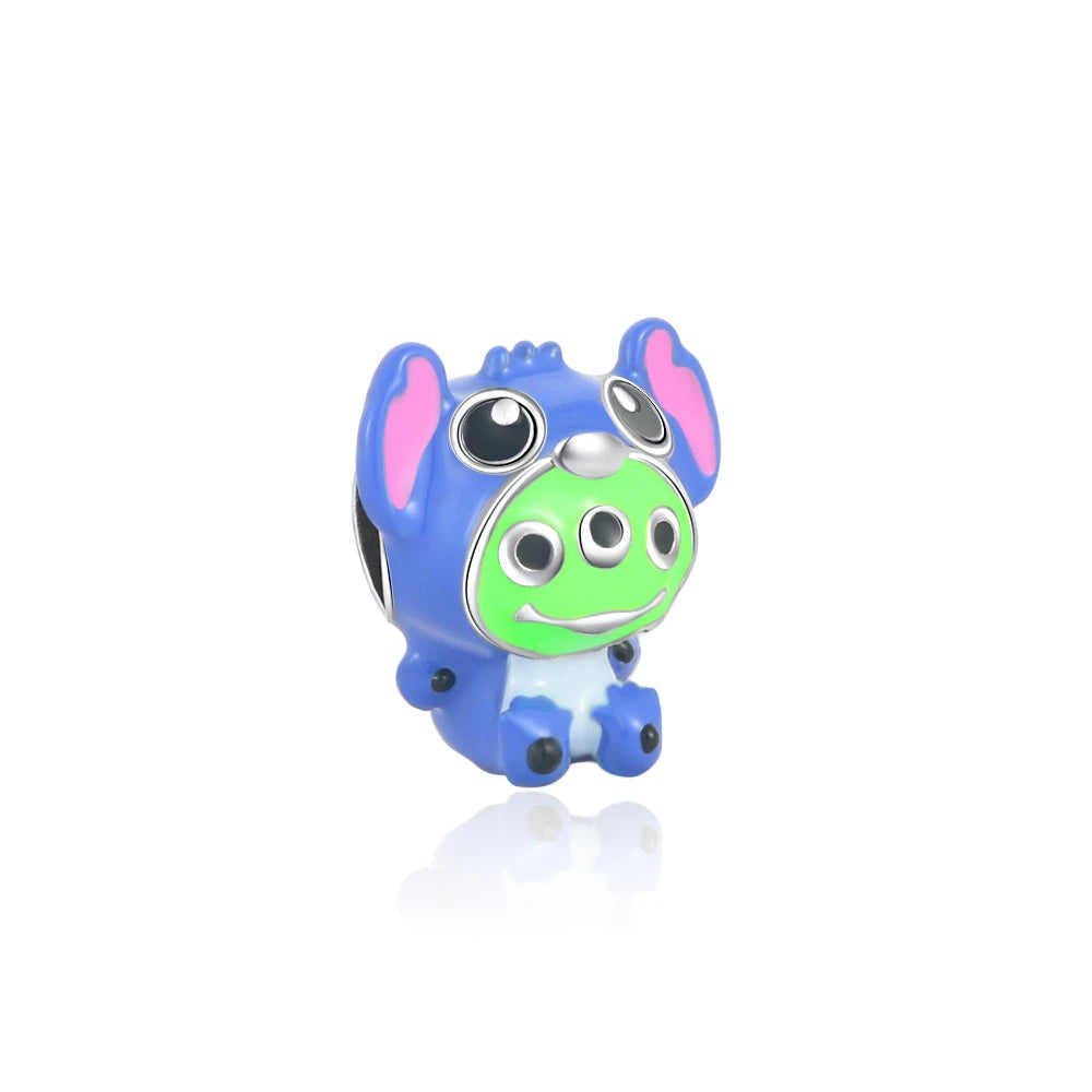 Disney Stitch Marvel Rescuer Korálky Star Charms Wars pro originální Pandora 925 mincovní stříbro náramek náhrdelník pro ženy šperky