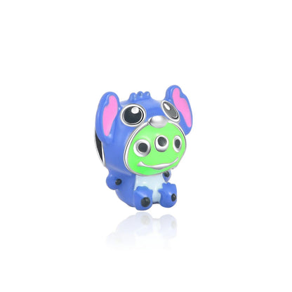 Disney Stitch Marvel Rescuer Korálky Star Charms Wars pro originální Pandora 925 mincovní stříbro náramek náhrdelník pro ženy šperky