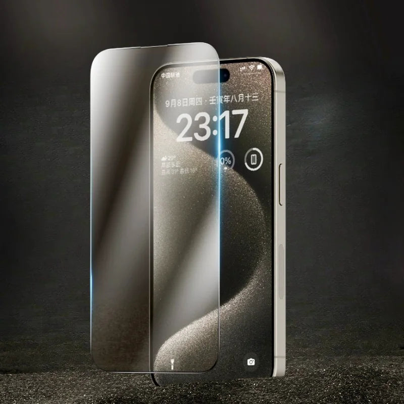 4PCS Tempered Glass pro iPhone 15 Pro Max 15Pro 14 11 XR Fall Prevention Full Cover Screen Protector pro iPhone 15ProMax