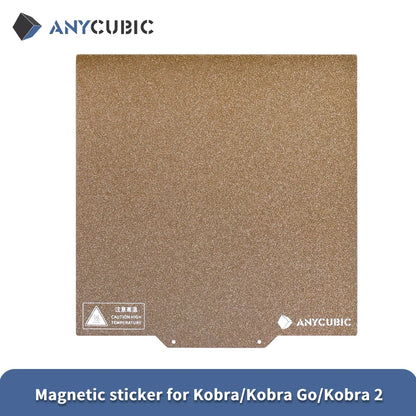 Originální pružinová ocel ANYCUBIC PEI pro Kobra 2 neo/Vyper/KOBRA/Kobra Max/Kobra Plus/Kobra 2/Kobra 3 FDM příslušenství k 3D tiskárně