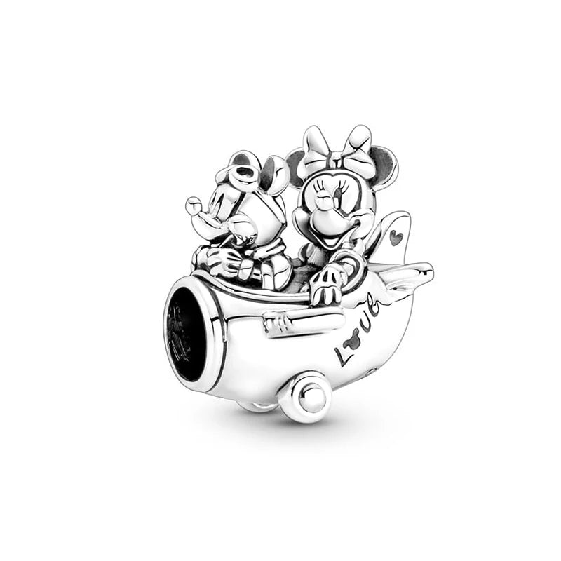 925 Silver Original Charm Beaded Přívěsek Vhodné pro Pandora náramek Planet Marvel Series Beads