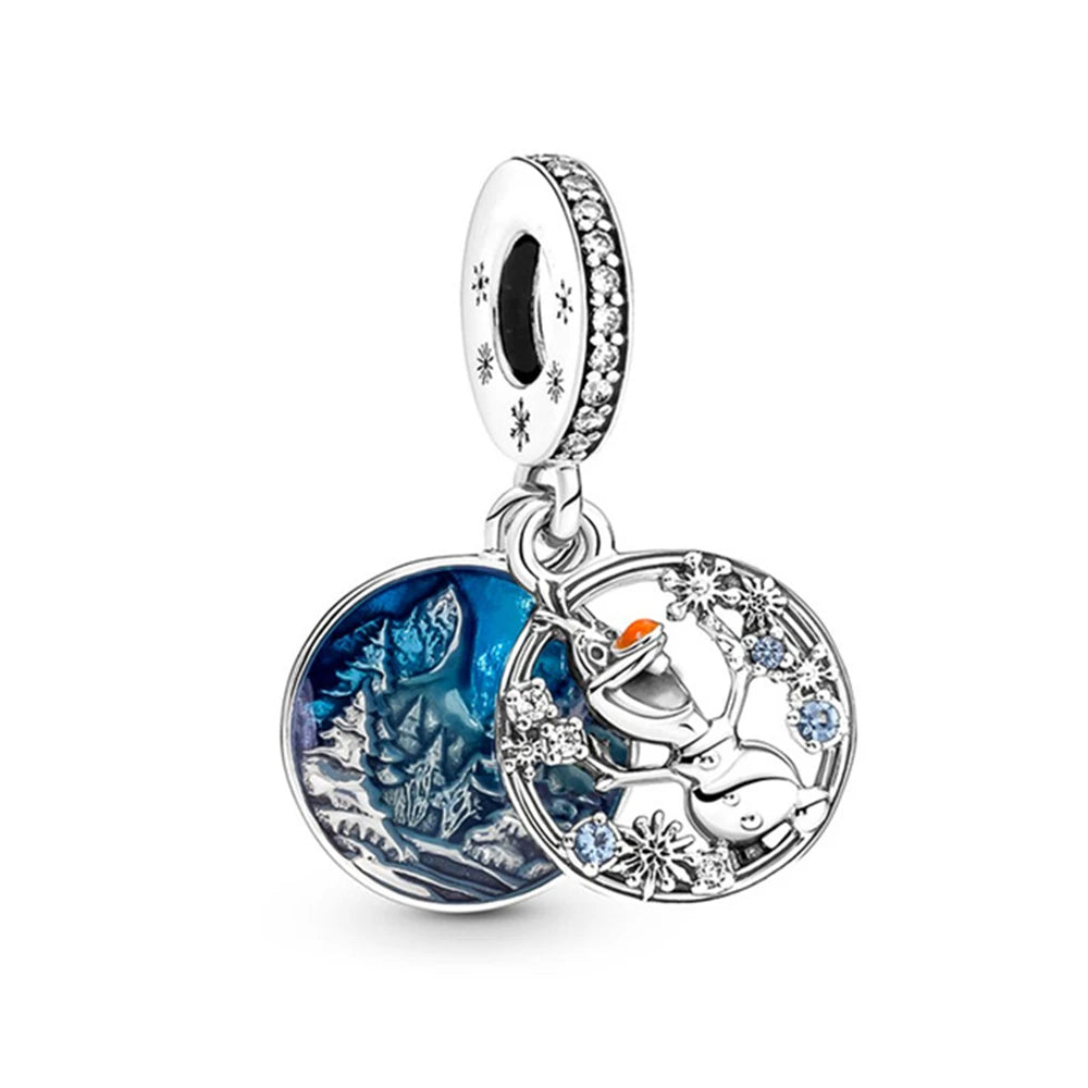 Disney Stitch Marvel Rescuer Korálky Star Charms Wars pro originální Pandora 925 mincovní stříbro náramek náhrdelník pro ženy šperky