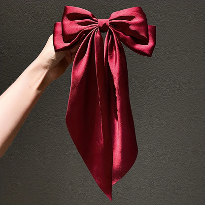1/2/8ks Big Bow Ribbon Vlásenka pro ženy