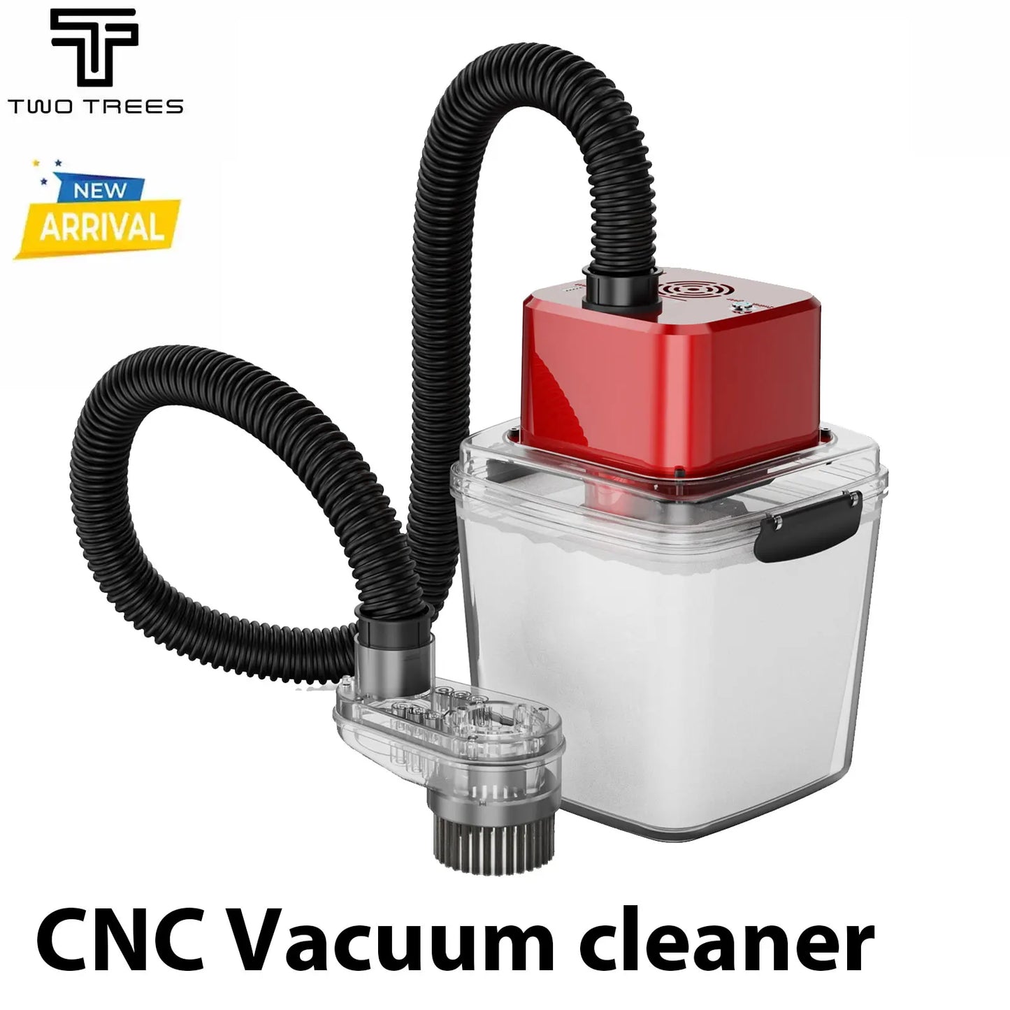 TWOTREES TTC450 Pro Prachovka vřetena 50000RPM Prachový kryt Vřetenový kartáč pro CNC rytce Čištění vzduchu Odstraňování nečistot