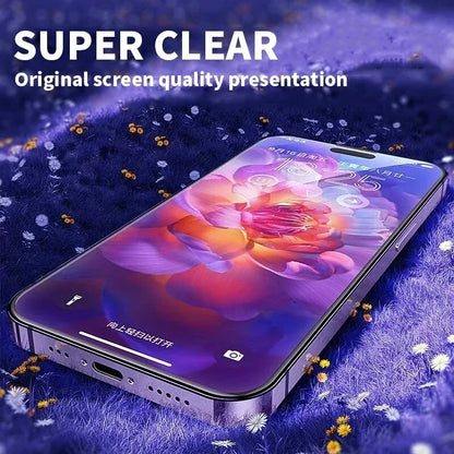 Ochranné tvrzené sklo 3PCS Full Cover pro iPhone 11 12 13 14 15 16 Pro Max ochranné sklo pro iPhone 14 15 16 Plus