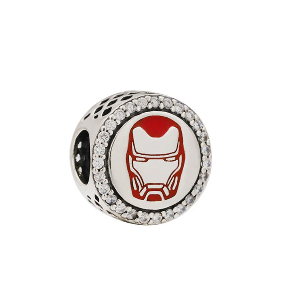 Disney Stitch Marvel Rescuer Korálky Star Charms Wars pro originální Pandora 925 mincovní stříbro náramek náhrdelník pro ženy šperky