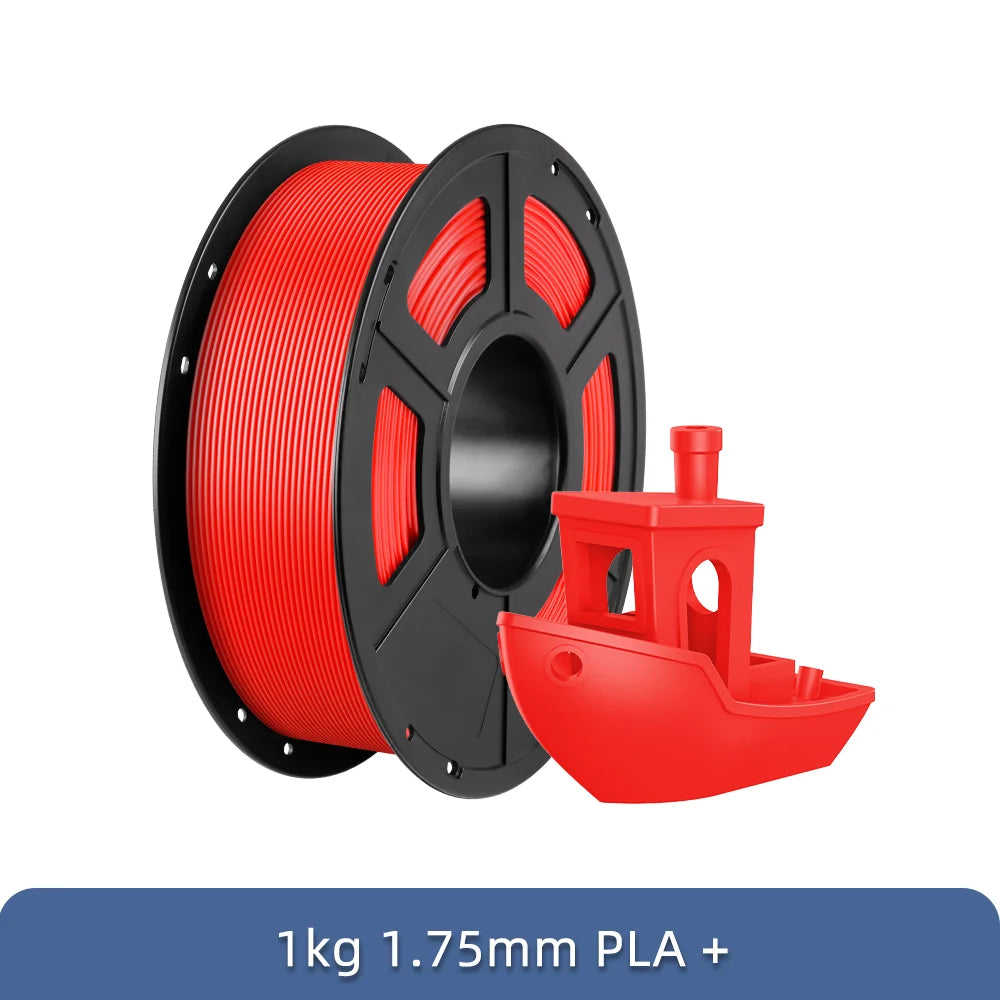 Vlákno pro 3D tiskárnu ANYCUBIC PLA+ 1,75 mm 1 kg/role Vysoce přesný 3D tiskový materiál Pla Plus Plastová pryž Spotřební materiál