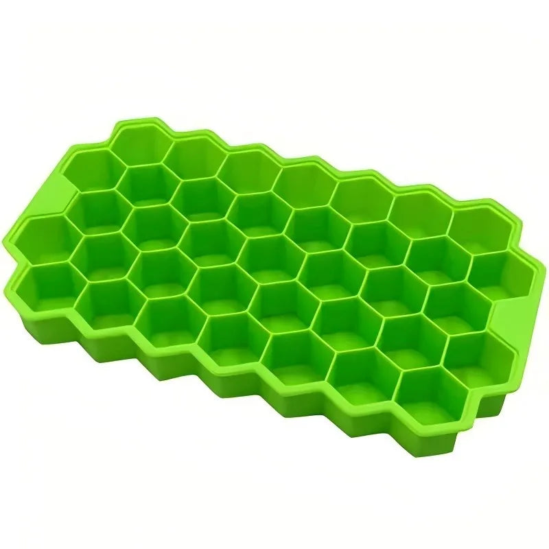 1ks Honeycomb 37 mřížkový tác na kostky bez víka DIY forma na led