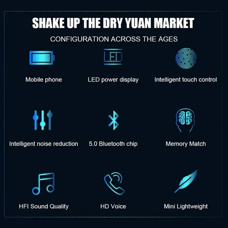 TWS F9-5 Sluchátka Bluetooth Sluchátka Bezdrátová sluchátka Hifi Stereo Sportovní sluchátka Sluchátka Sluchátka S mikrofonem Handfree