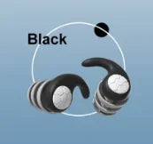 Nové 1párové špunty do uší na spaní Snížení hluku Chránič uší s měkkým nanosilikagelem Vodotěsné špunty do uší Tapones Para Dormir