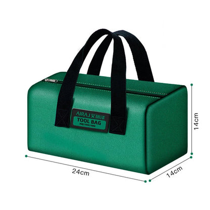AIRAJ taška na nářadí Velkokapacitní zesílená Oxford tkanina odolná proti opotřebení Multifunkční přenosná úložná taška pro elektrikáře