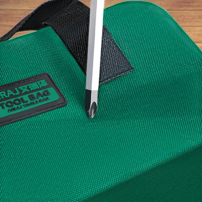 AIRAJ taška na nářadí Velkokapacitní zesílená Oxford tkanina odolná proti opotřebení Multifunkční přenosná úložná taška pro elektrikáře